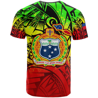 Samoa Polynesian T - Shirt - Independence Day Reggae Version