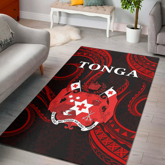 Tonga Pattern Area Rug Always Proud