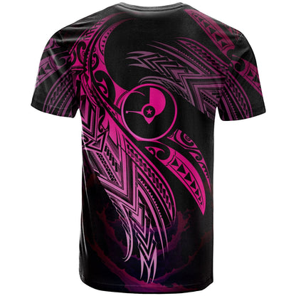 Yap Polynesian T-Shirt Yap Legend Pink Version