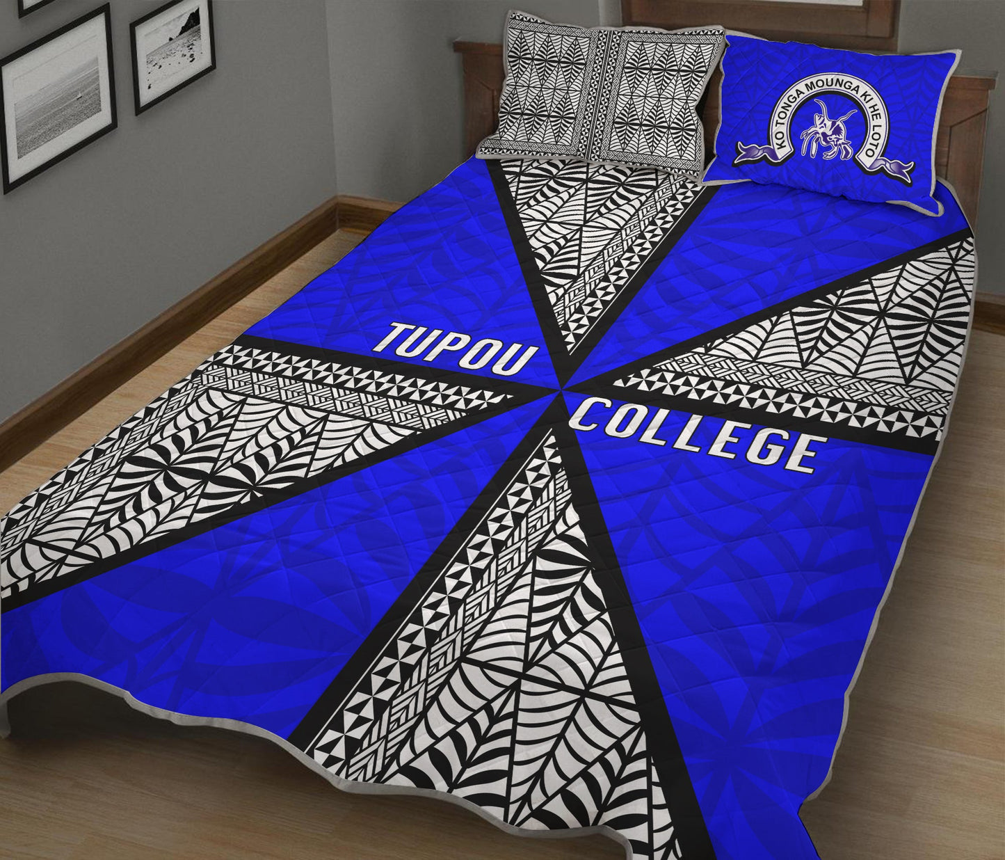 Tonga Tupou College Quilt Bed Set Tongan Patterns