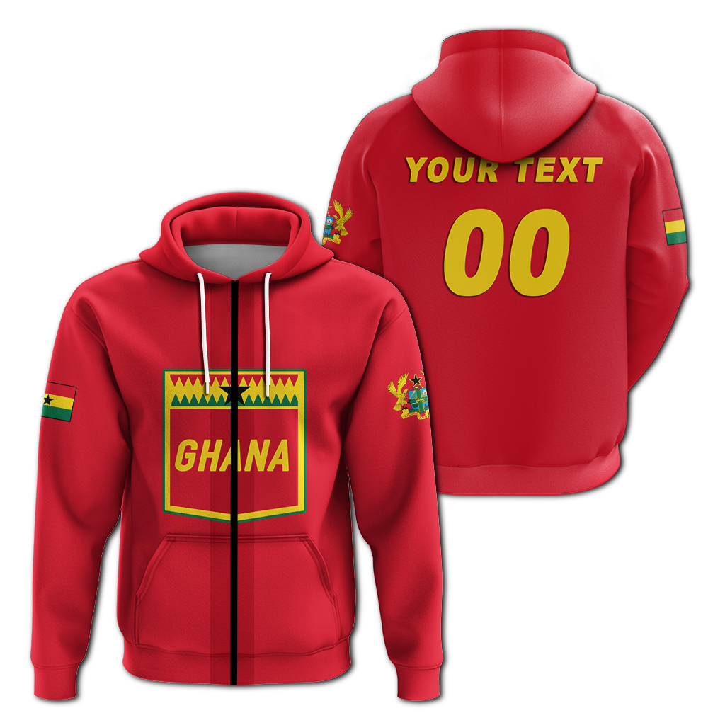 Custom Ghana Football 2022 Champions Pride Hoodie
