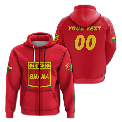 Custom Ghana Football 2022 Champions Pride Hoodie