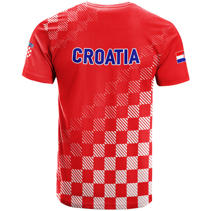 Croatia Football 2022 Champions Pride T Shirt Red