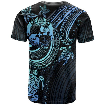 Tongacustom Personalised T-Shirt - Blue Turtle