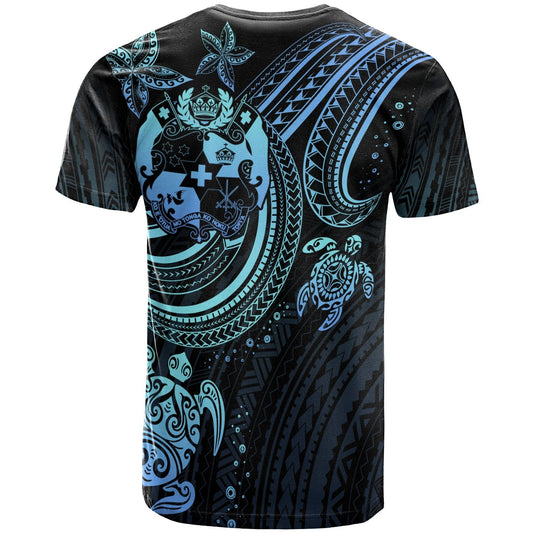 Tongacustom Personalised T-Shirt - Blue Turtle