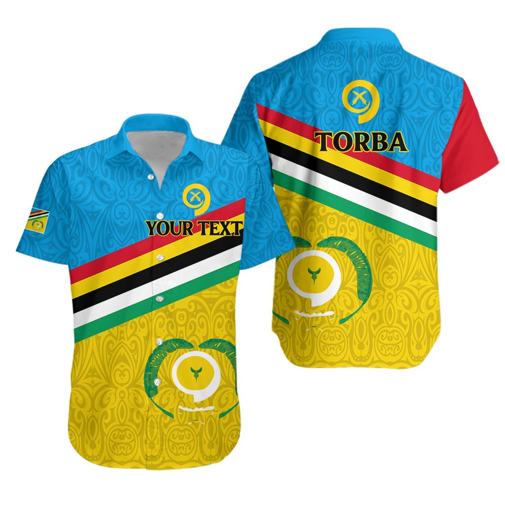Custom Personalised Vanuatu Torba Province Hawaiian Shirt - Flag Style -