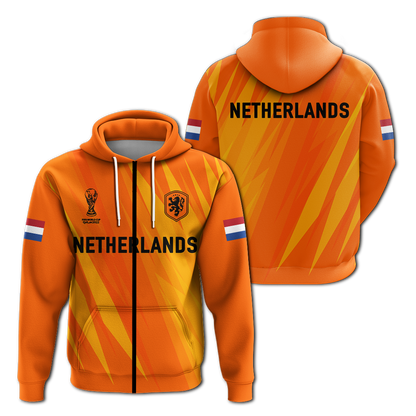 Netherlands Football 2022 Champions Pride Hoodie LT12