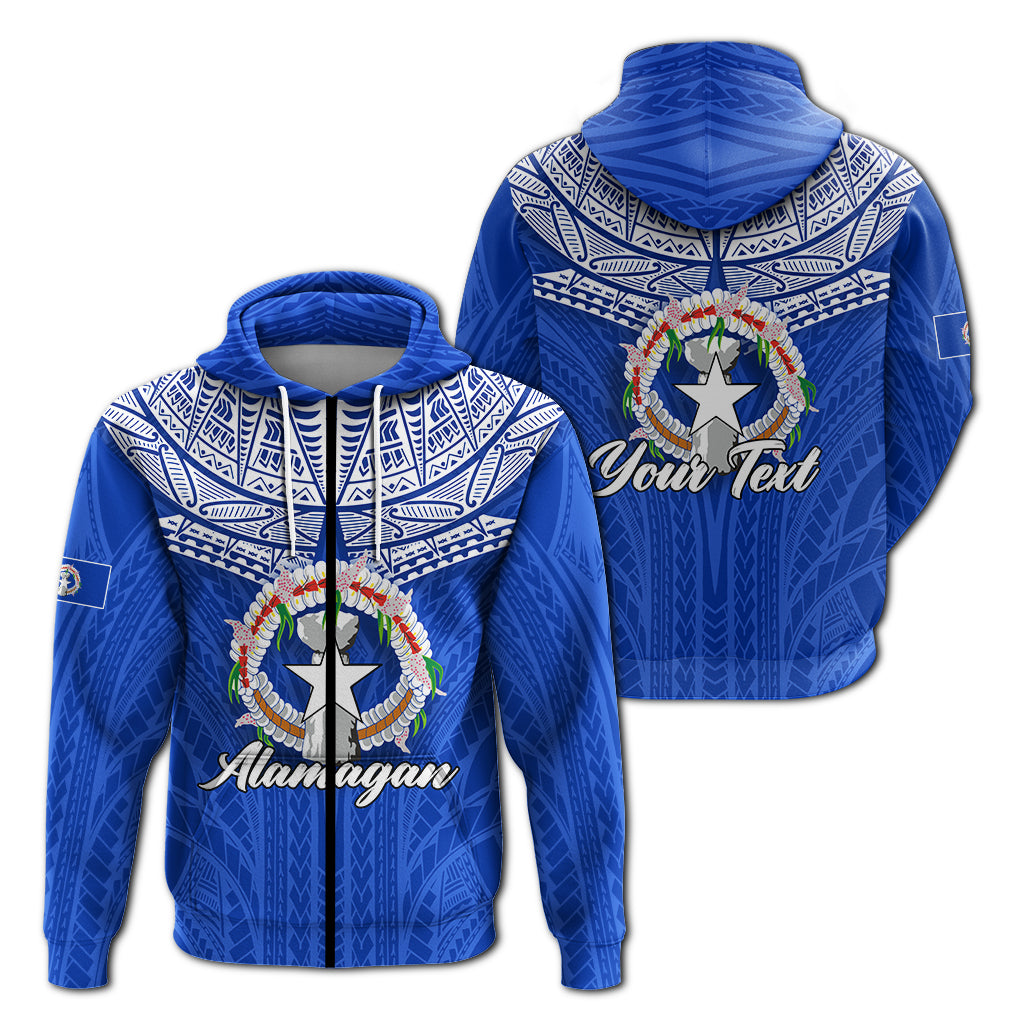 ( Personalised) Northern Mariana Islands Alamagan Zip Hoodie