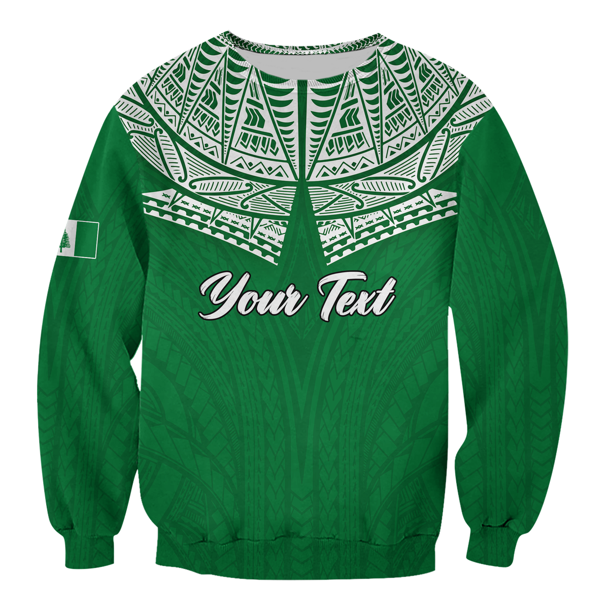 Custom Personalised Norfolk Islands Pine Tree Sweatshirt