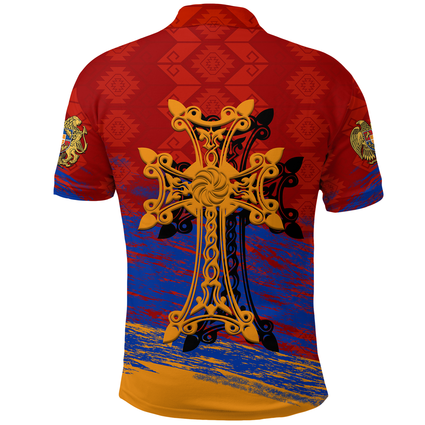 Armenia Khachkar Pride Polo Shirt