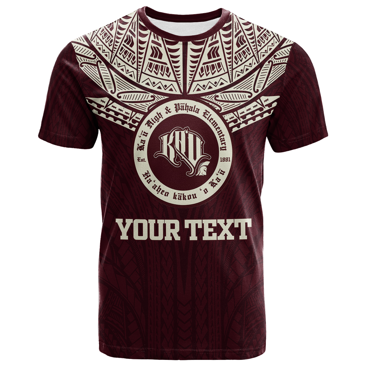 (Custom Personalised) Hawaii Kau High & Pahala Elementary School Pride T Shirt 2