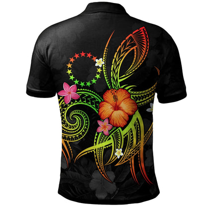 Cook Islands Polynesian Polo Shirt - Legend of Cook Islands Reggae