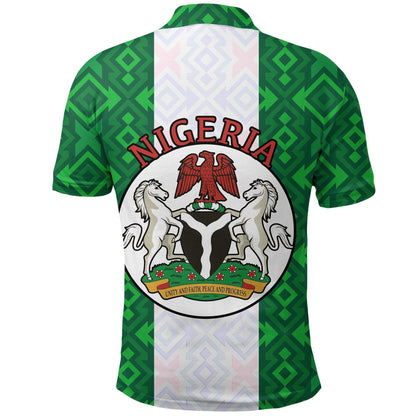 Nigeria African Patterns Polo Shirt 0