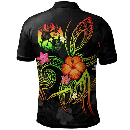 Tonga Polynesian Personalised Polo Shirt - Legend of Tonga Reggae