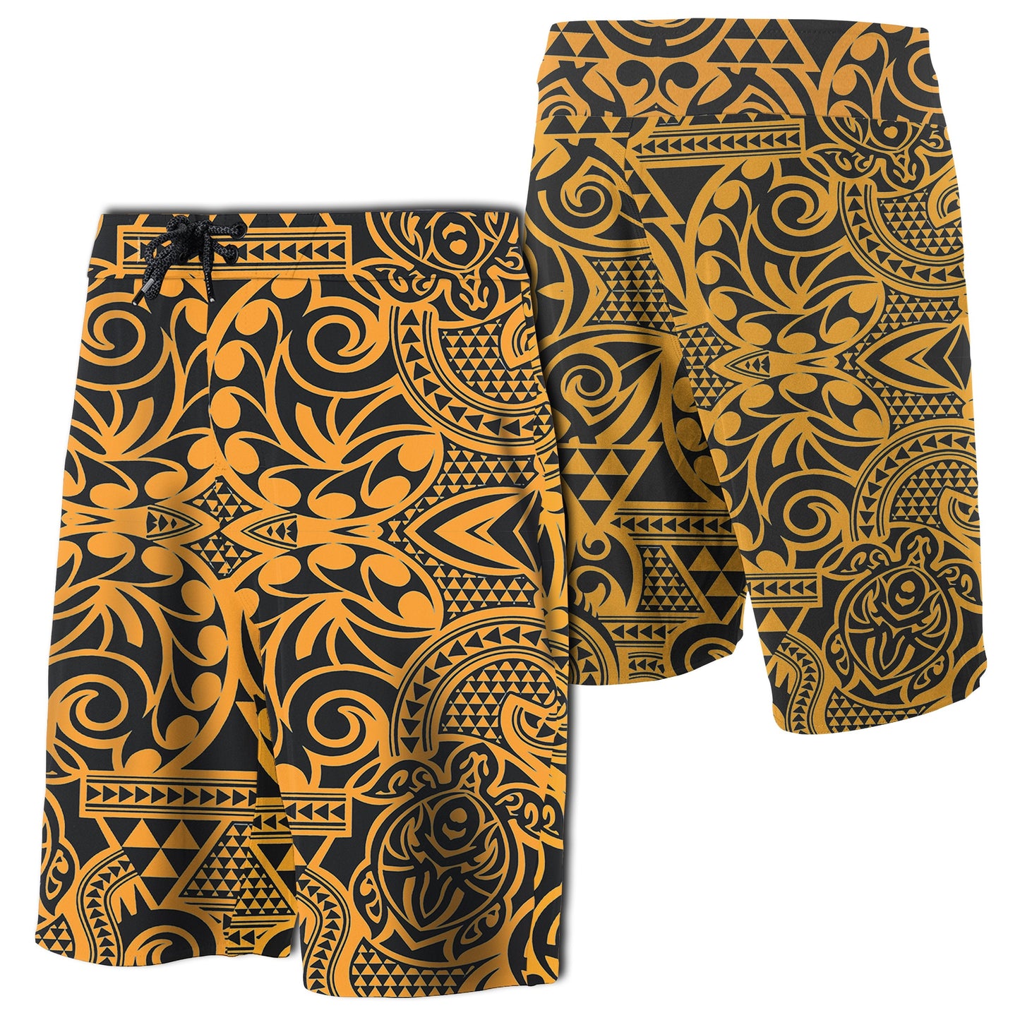 Hawaii Polynesian Tribal Turtle Board Shorts