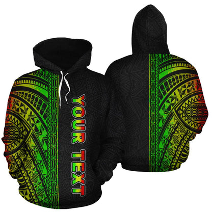 Polynesian Hoodie Reggae Poly Line