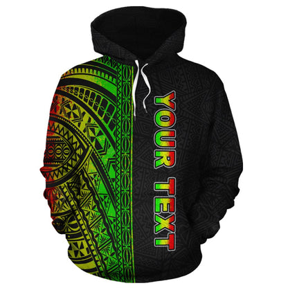 Polynesian Hoodie Reggae Poly Line