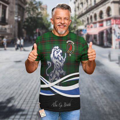 Printivon Halkerston Clan Crest Alba Gu Brath T Shirt Scotland Gift