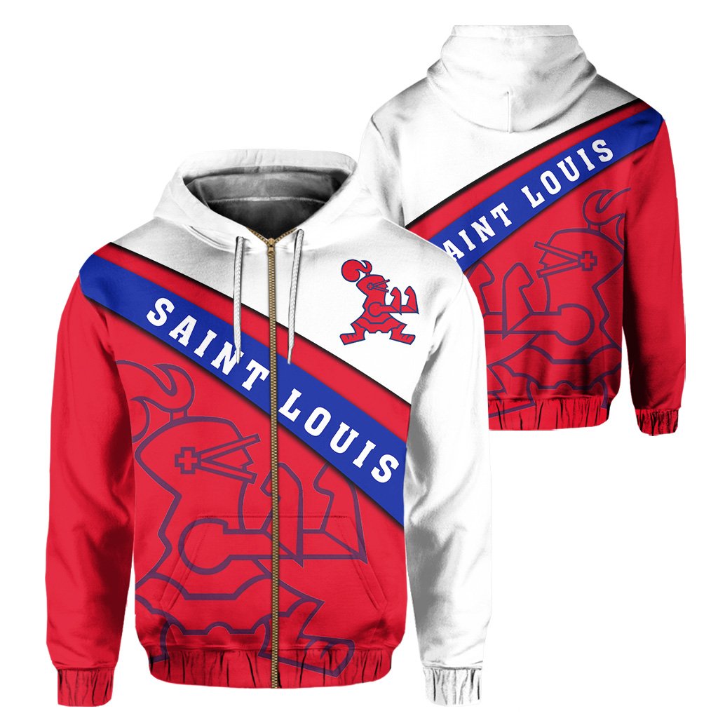 Hawaii Saint Louis Football Hoodie zip-up