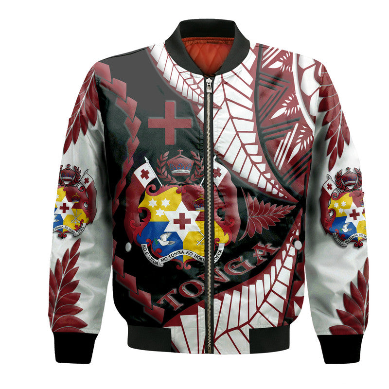 Tonga Emancipation Day Bomber Jacket Kupesi Pattern No.3