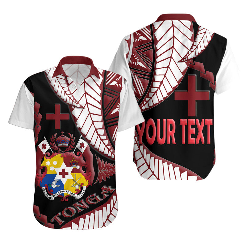 Custom Personalised Tonga Emancipation Day Hawaiian Shirt Kupesi Pattern No.3