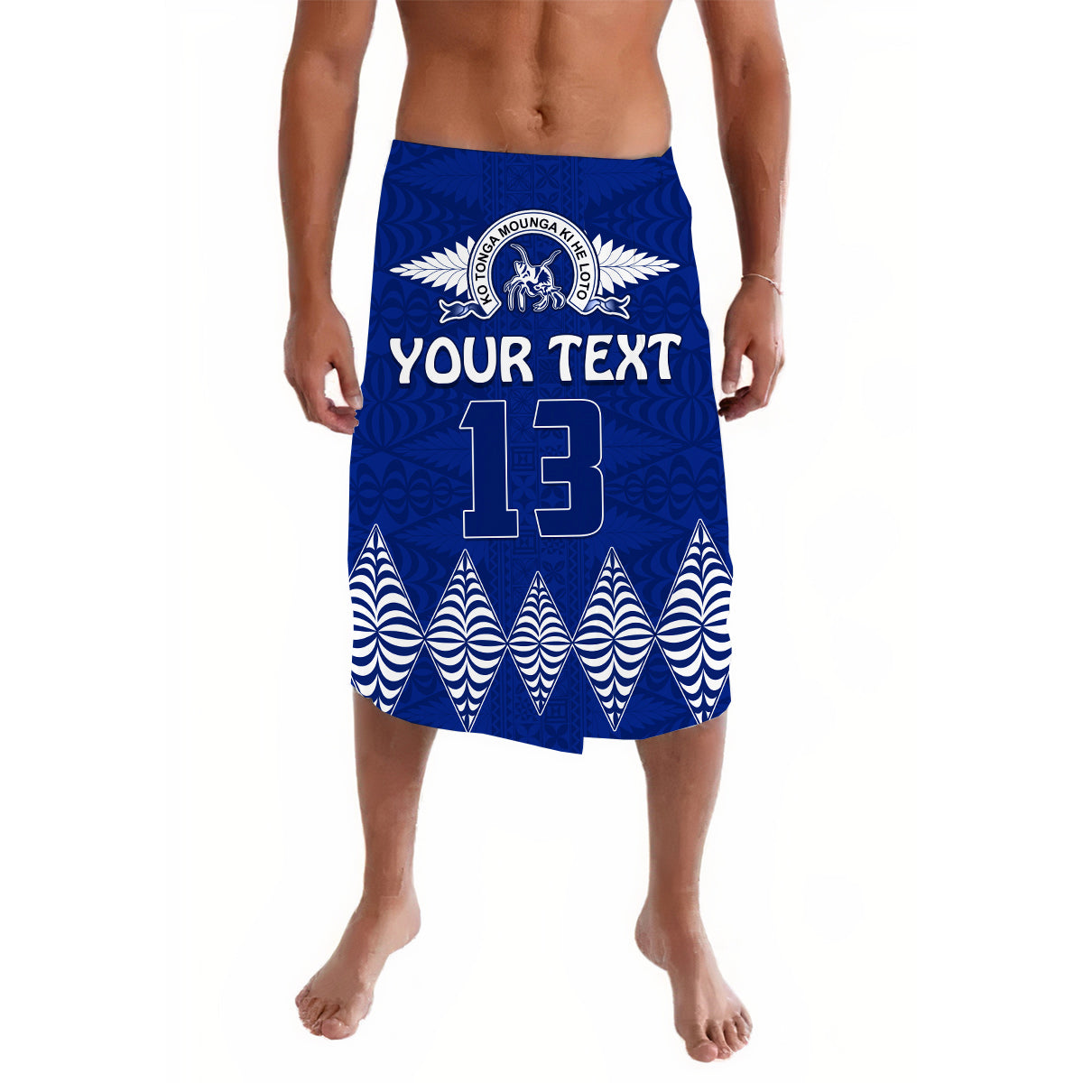 (Custom Text and Number) Tupou College Lavalava Always Proud of Old Boys Toloa