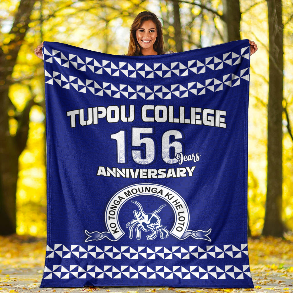 Tonga Tupou College Toloa Premium Blanket 156 Years Anniversary Tongan Ngatu