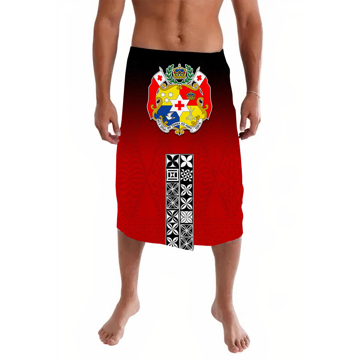 Tonga Distinctive Lavalava Tongan Tapa Pattern Ver.02