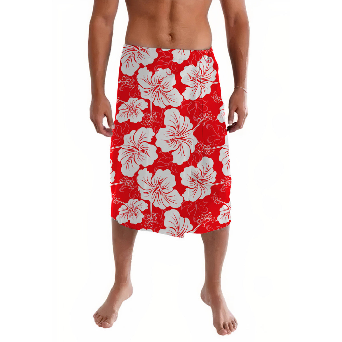 Hawaii Polynesian Lavalava Hibiscus Flowers