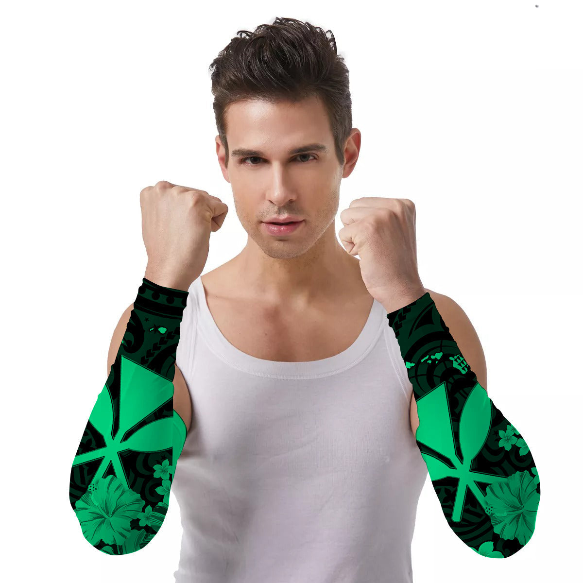 Arm Sleeves (Set of Two) Polynesia Kanaka Maoli Ver.06
