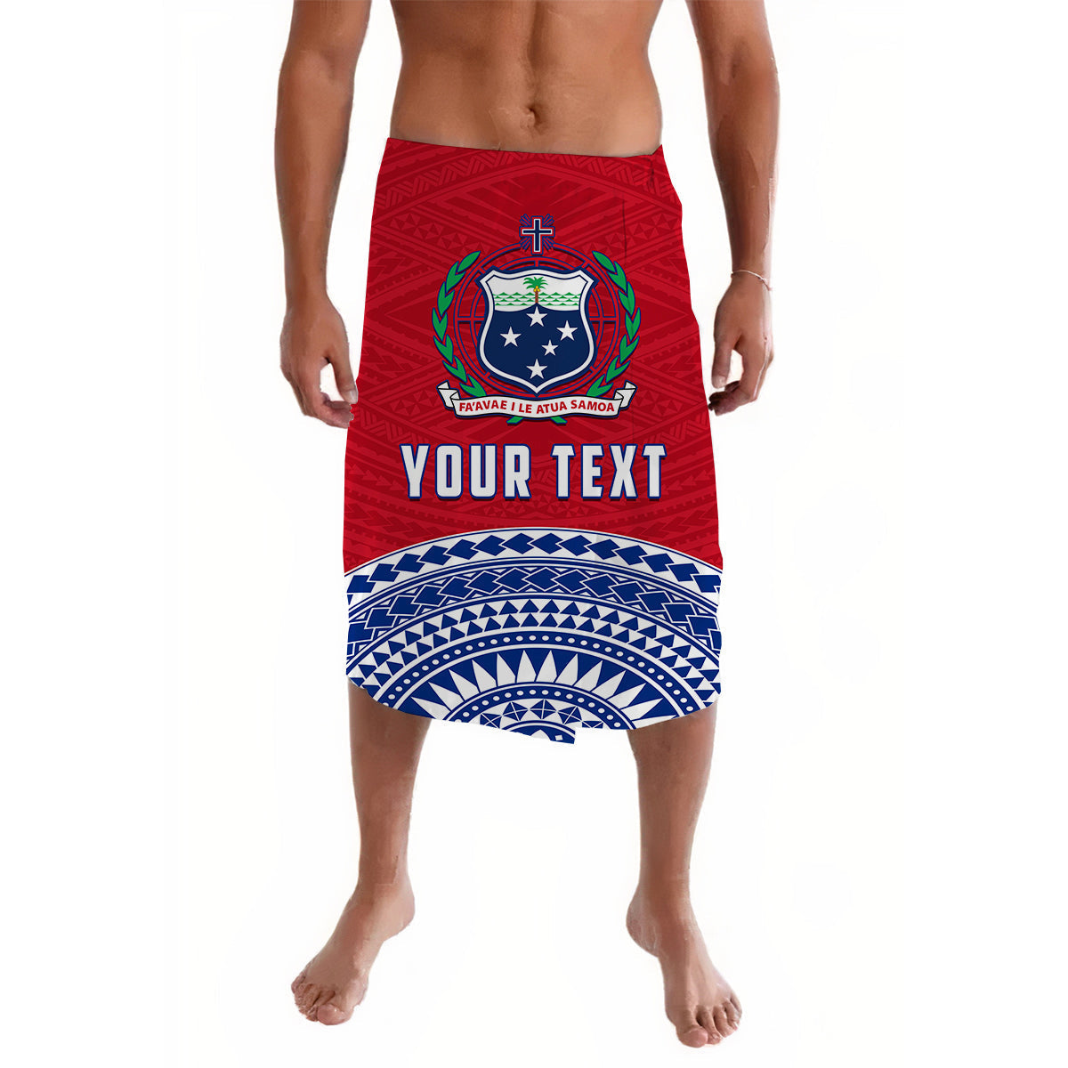 Samoa Lavalava Polynesian Pattern