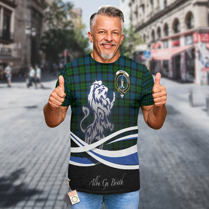 Printivon MacKay Clan Crest Alba Gu Brath T Shirt Scotland Gift