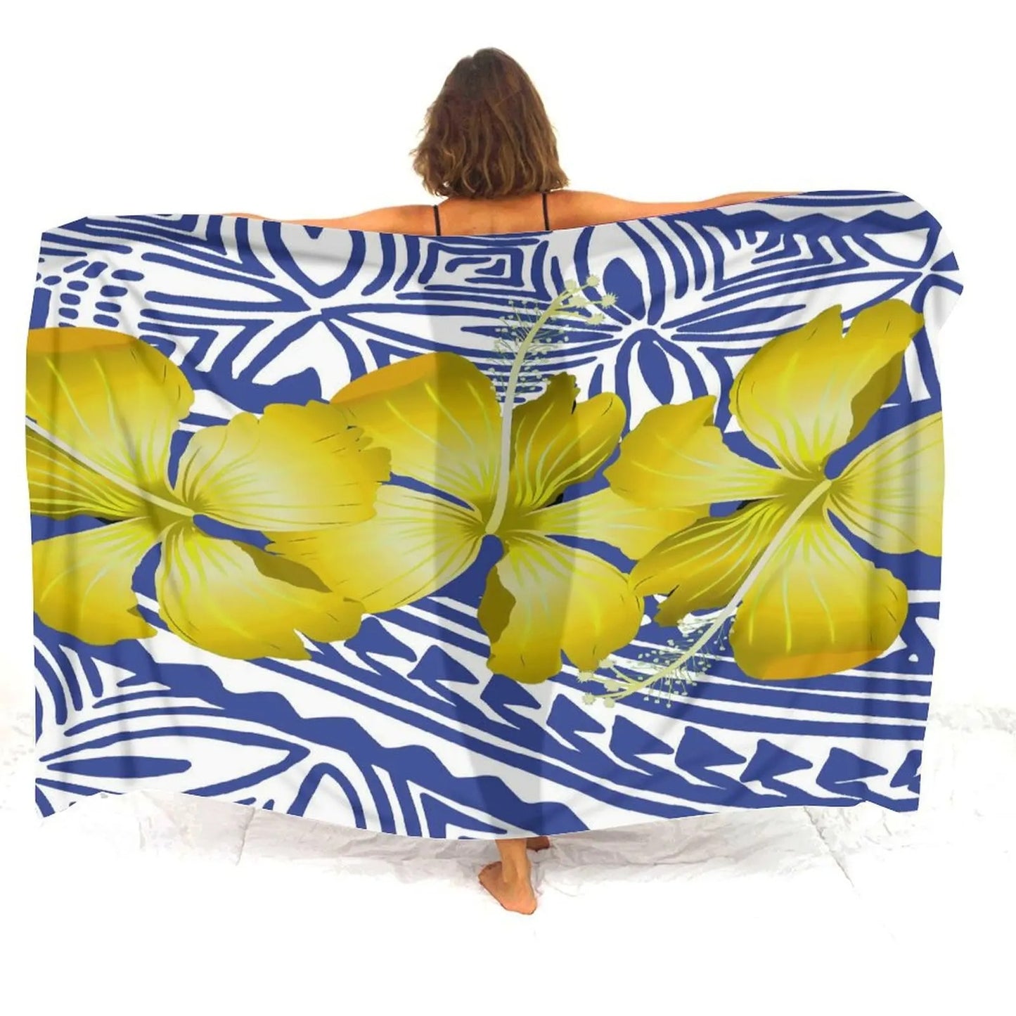 Island Patterns Sarong Polynesian Tribal Women's Sarong Beach
