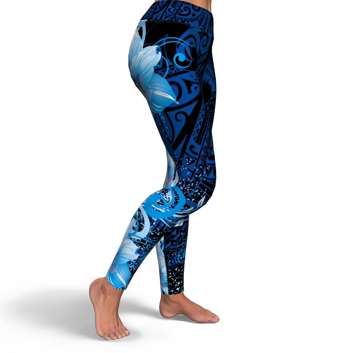 Polynesian Legging - Polynesian Flower Legging NN0