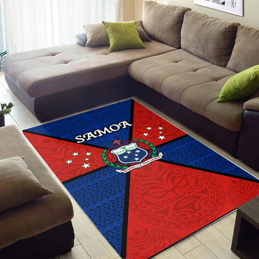 Samoa Area Rug Maori Polynesian 0