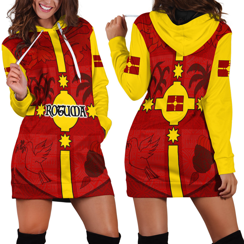 Rotuma Fiji Hoodie Dress Fijian Patterns