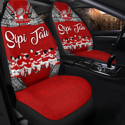 Tonga Rugby Ikale Tahi Sipi Tau Car Seat Covers