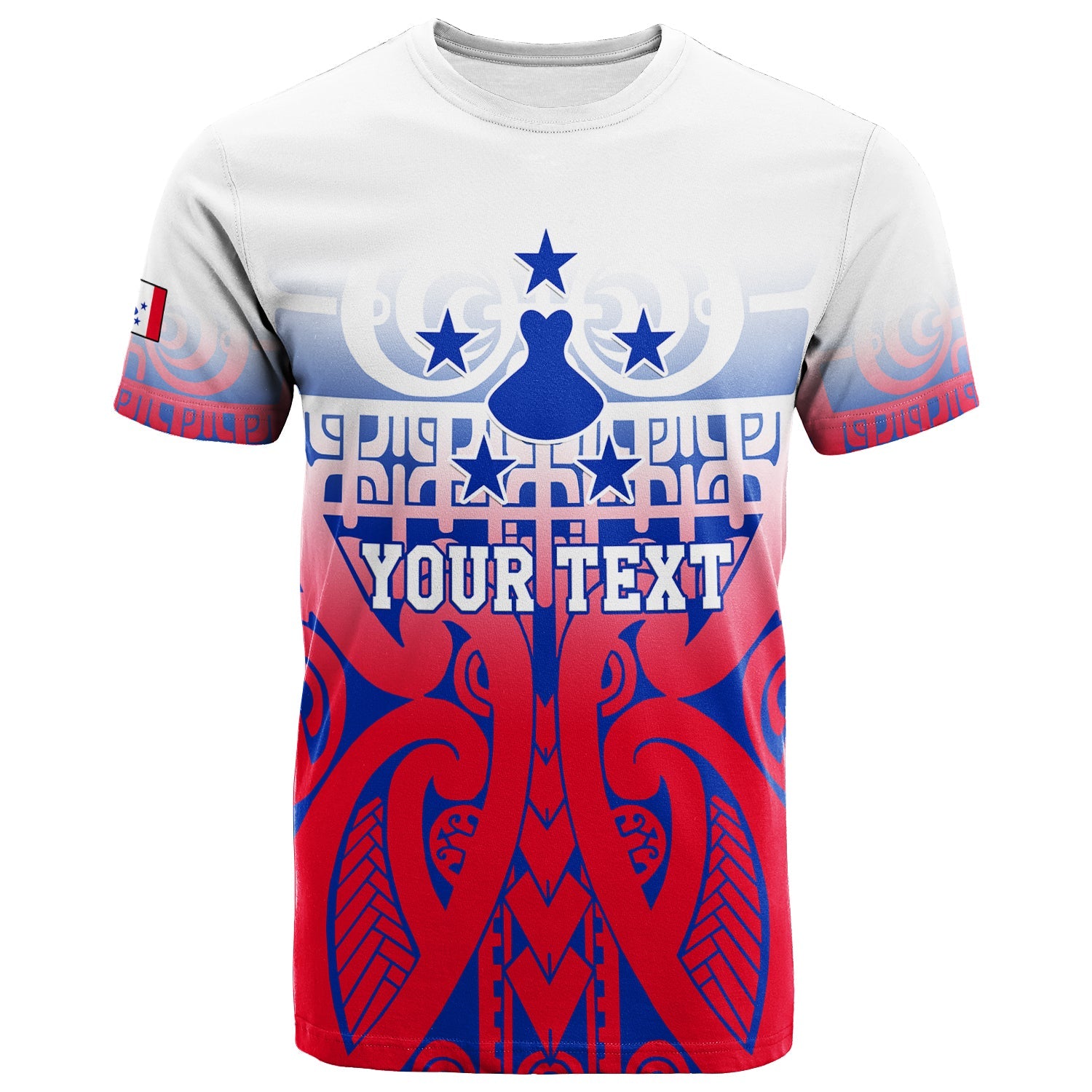 (Custom Personalised) Austral Islands Tribal Tattoo T Shirt 2