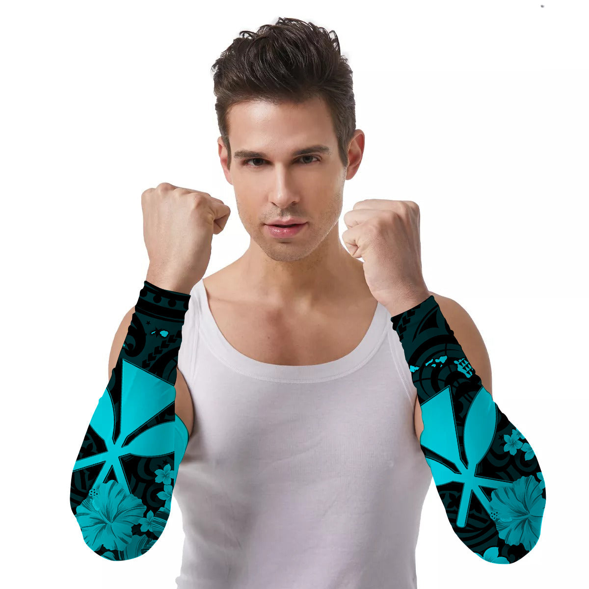 Arm Sleeves (Set of Two) Polynesia Kanaka Maoli Ver.05
