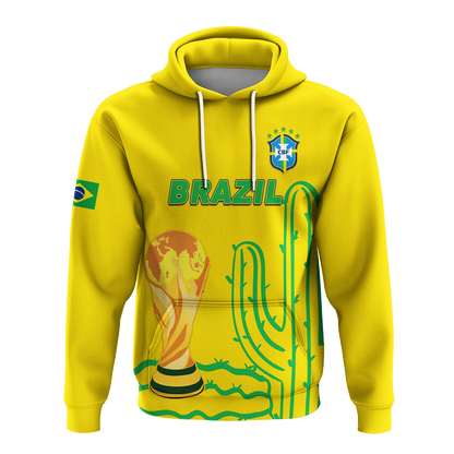 Brazil Champion Football 2022 Hoodie LT12