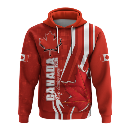 Canada Day Anniversary Pride Hoodie