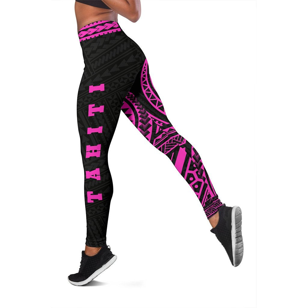 Tahiti Women's Leggings - Polynesian Pink Version