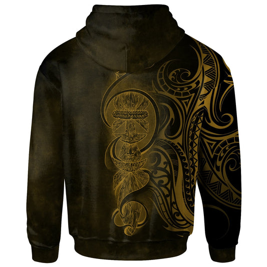 New Caledonia Hoodie Gold Kagu'nd Flche Fatire