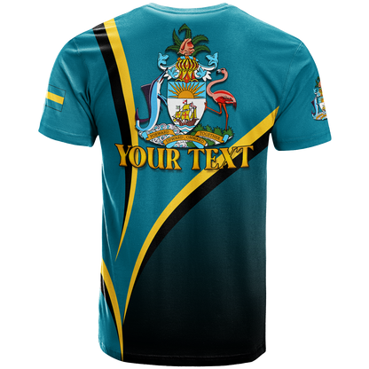 Custom The Bahamas 49th Anniversary Independence Day Blue Marlin T Shirt