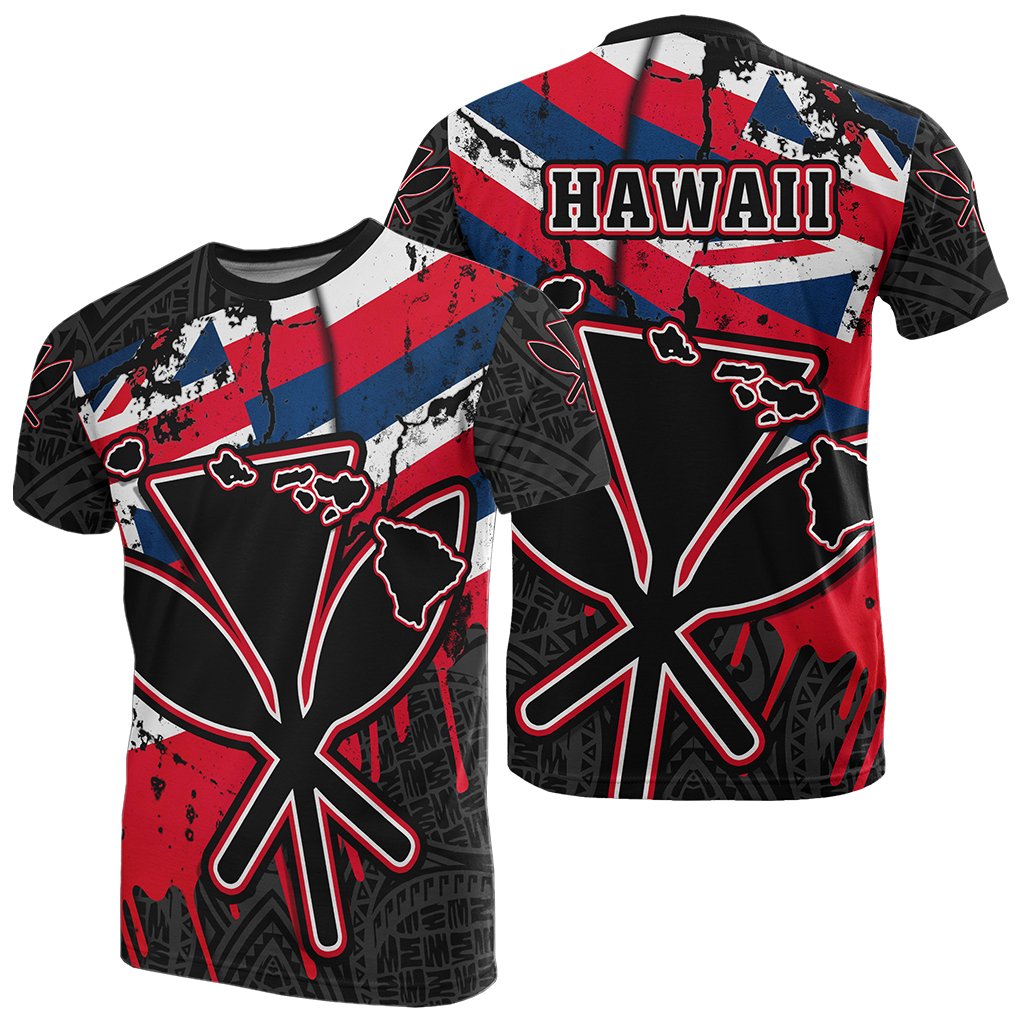 Hawaii Kanaka Maoli T - Shirt My Blood