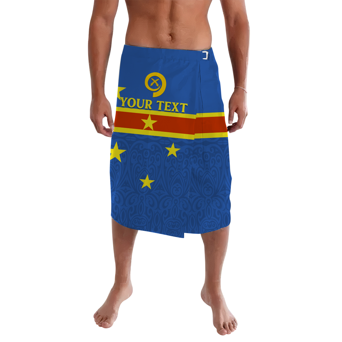 (Custom Personalised) Vanuatu Tafea Province Lavalava - Flag Style -