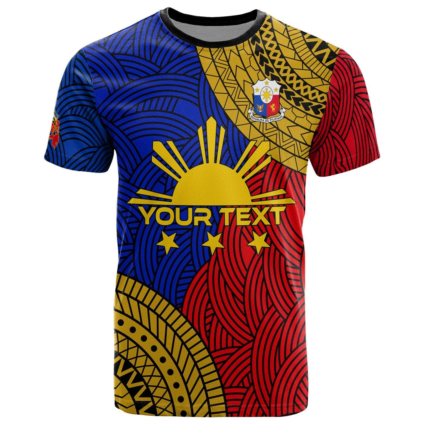 Philippines Custom Personalised T - Shirt - Philippines Spirit