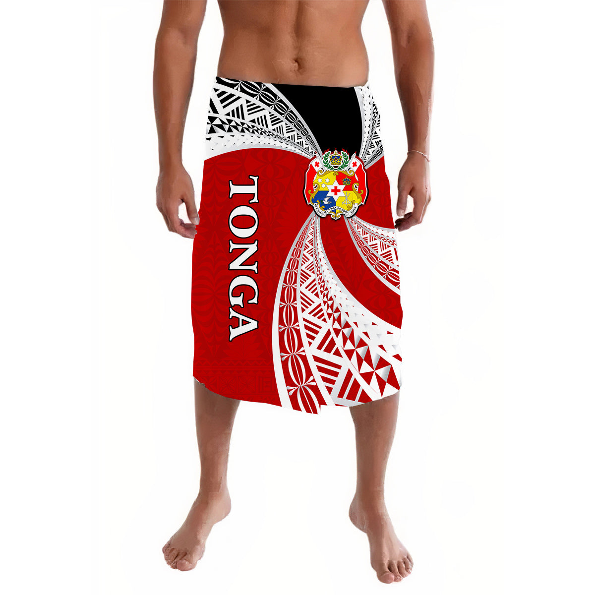 Tonga Distinctive Lavalava Tongan Tapa Pattern