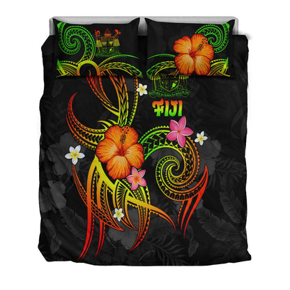Fiji Polynesian Bedding Set Legend of Fiji (Reggae)