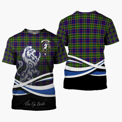 Printivon Colville Clan Crest Alba Gu Brath T Shirt Scotland Gift